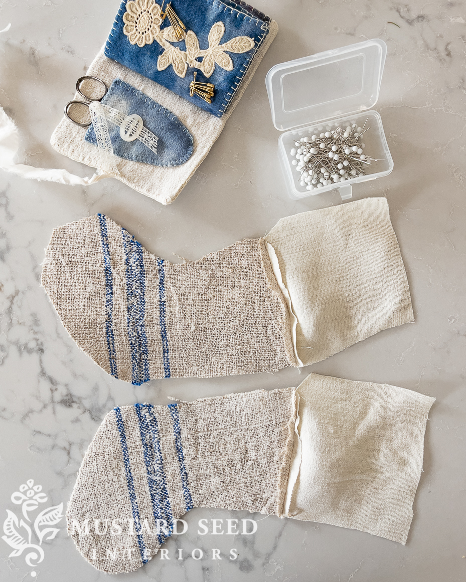 mini advent stocking tutorial | miss mustard seed
