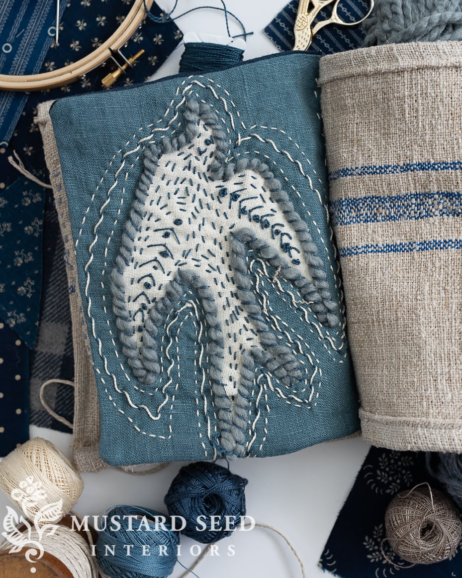 embroidery workbook sampler | miss mustard seed
