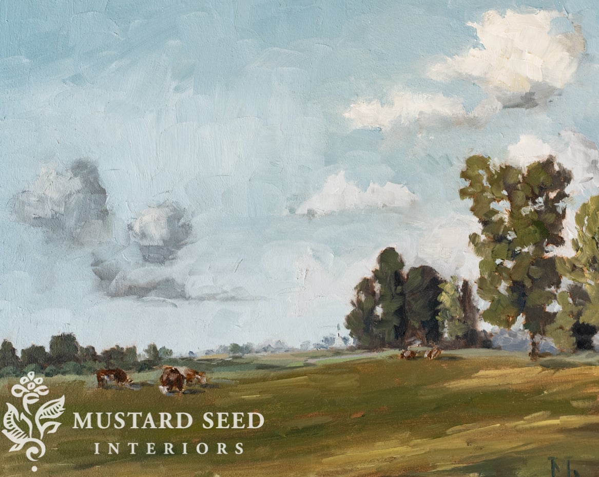 original oil paintings | french art shop study | miss mustard seed | marian parsons