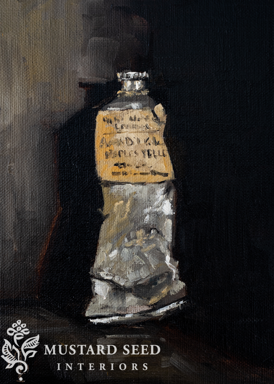 impressionist antique art supply life in oils | paint tube | miss mustard seed