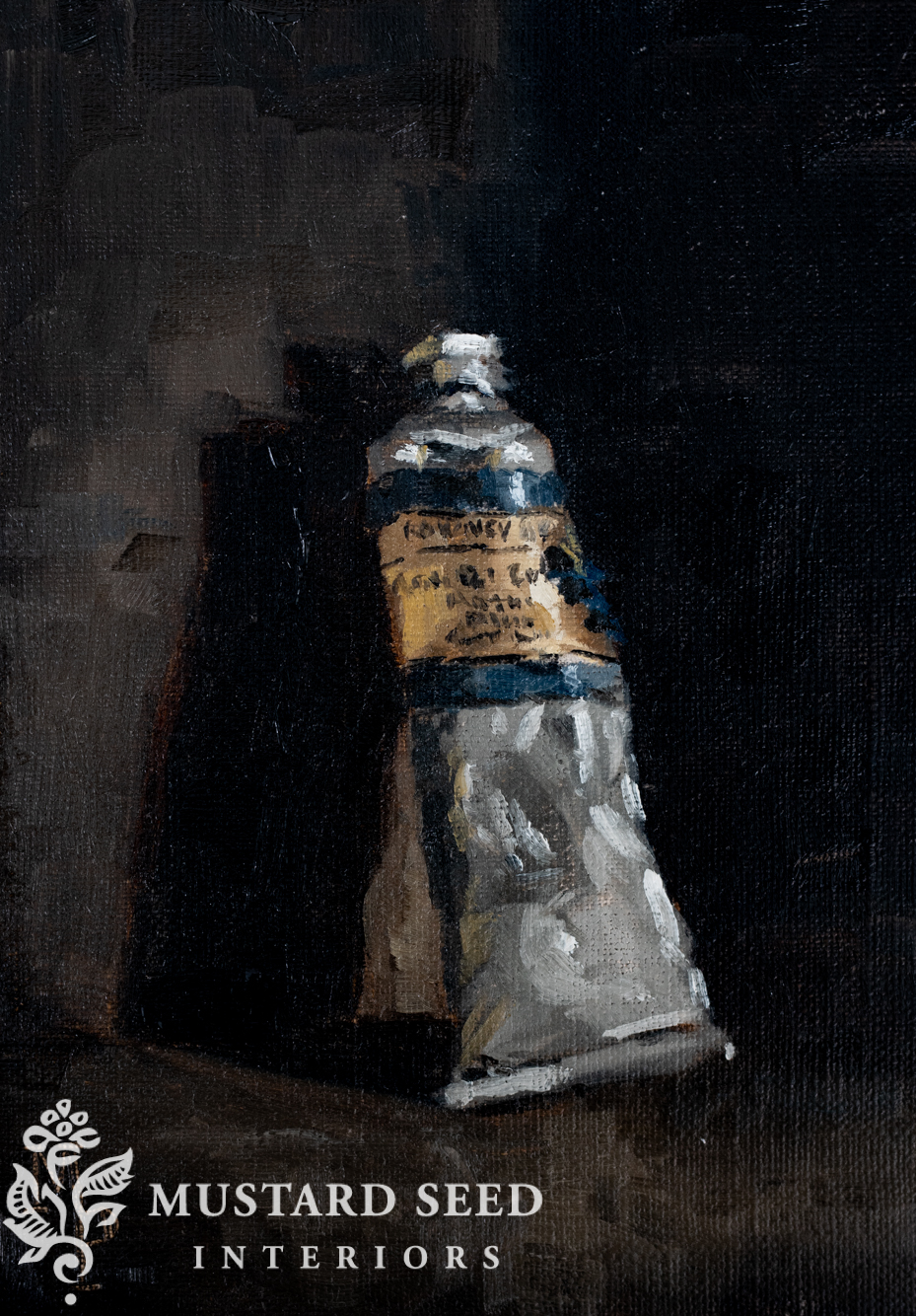 impressionist antique art supply life in oils | paint tube | miss mustard seed