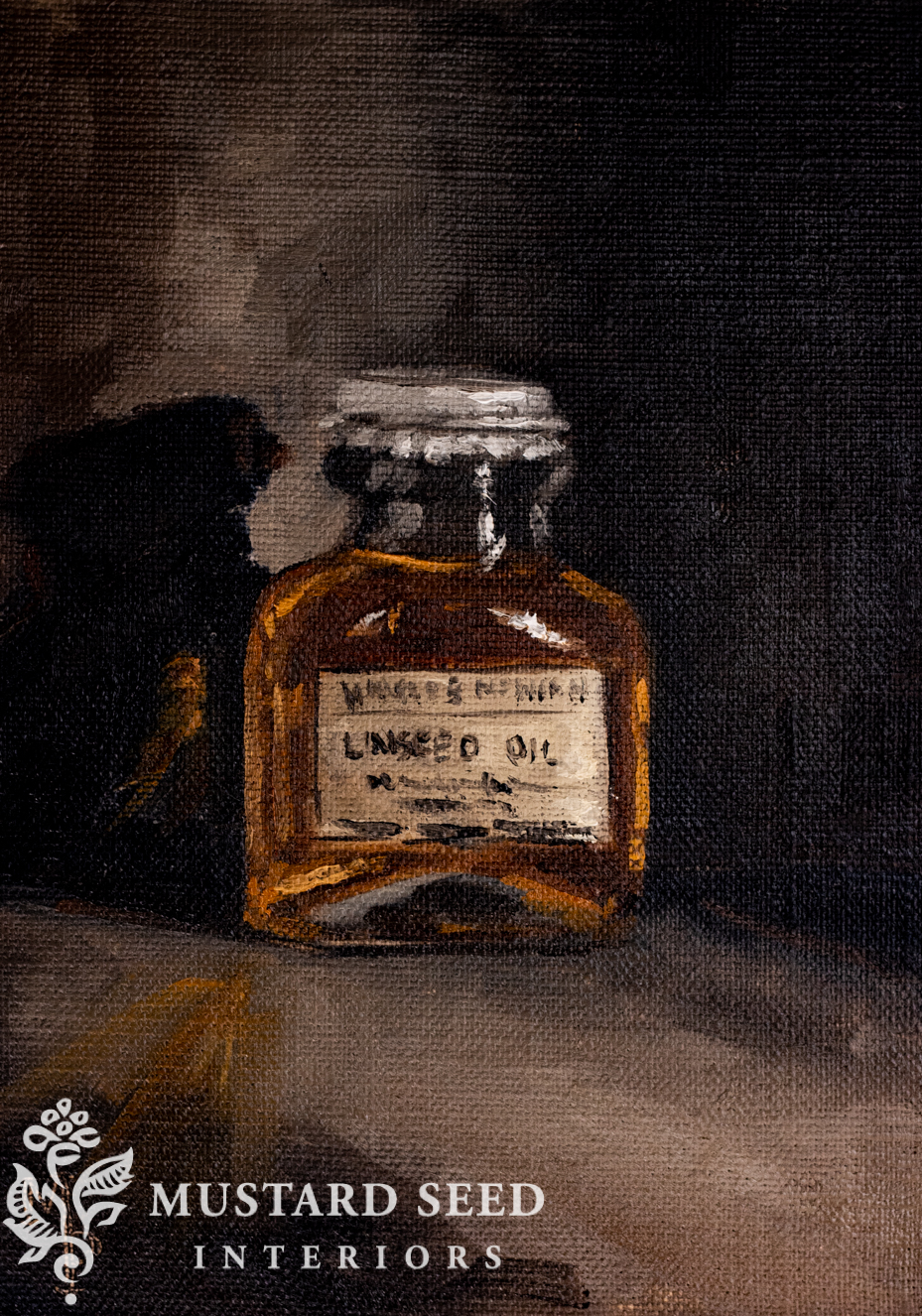 impressionist antique art supply life in oils | linseed oil | miss mustard seed