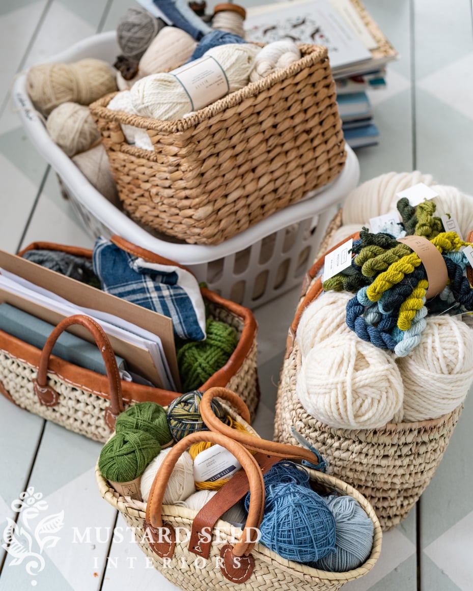 art studio organizing | miss mustard seed