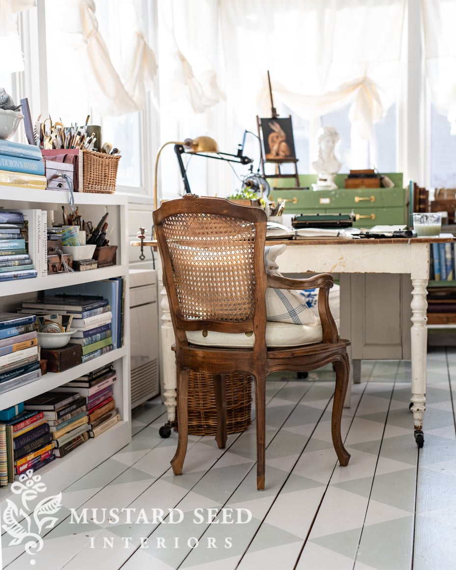 art studio organizing | miss mustard seed