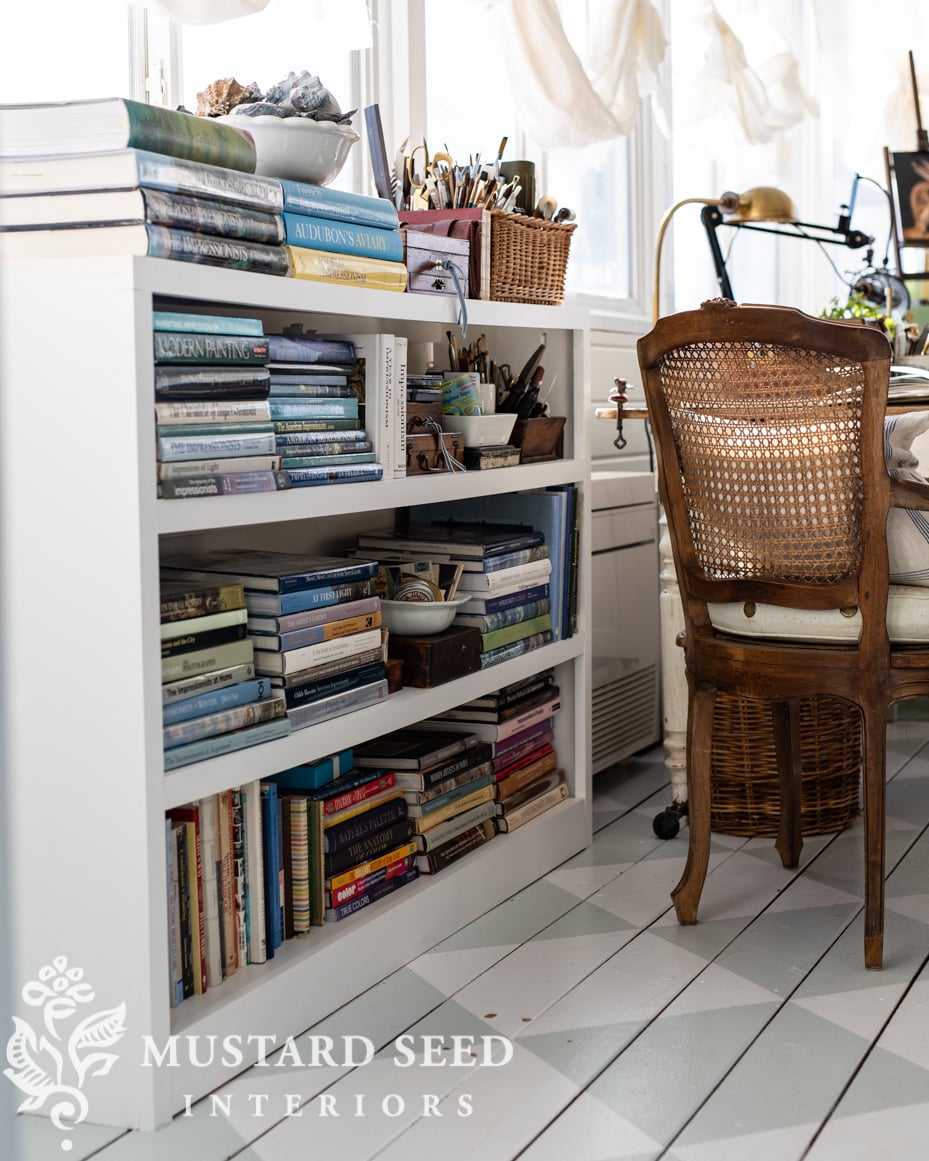 art studio organizing | miss mustard seed