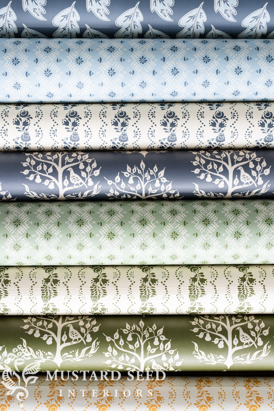 wrapping paper designs | surface pattern design | miss mustard seed