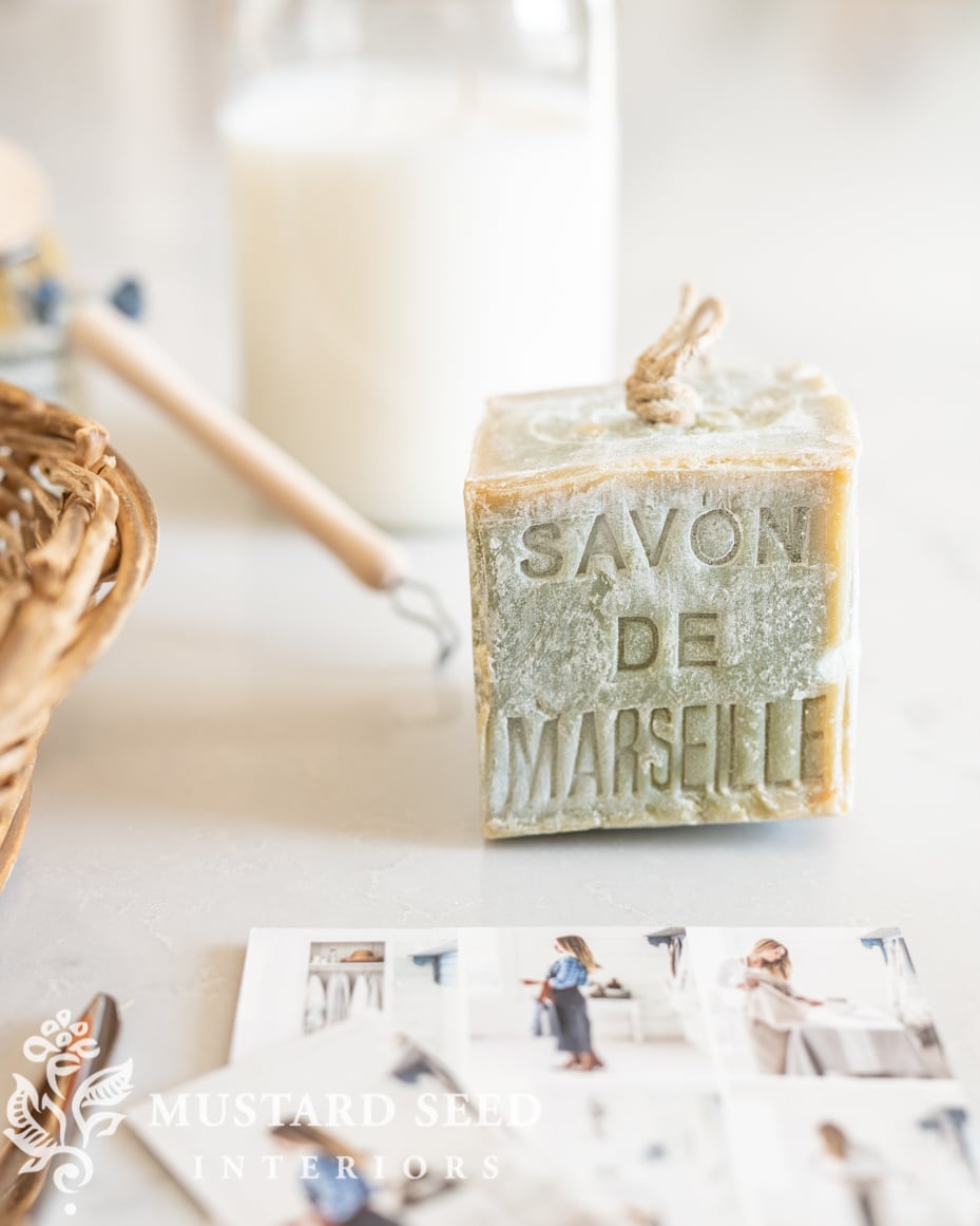 antique french finds | french soap | savon de marseille | dreamy whites | miss mustard seed