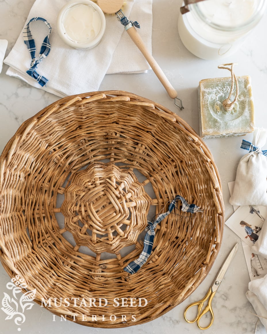 antique french finds | proofing basket | dreamy whites | miss mustard seed