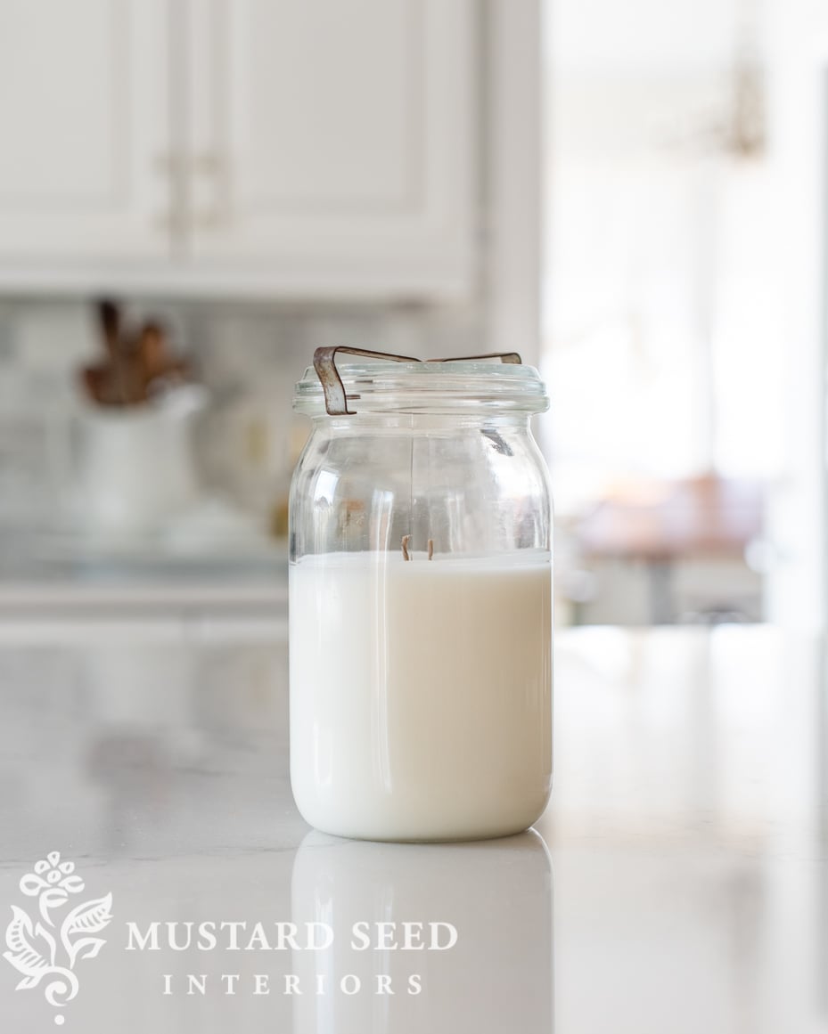 antique french finds | lavender candle | dreamy whites | miss mustard seed