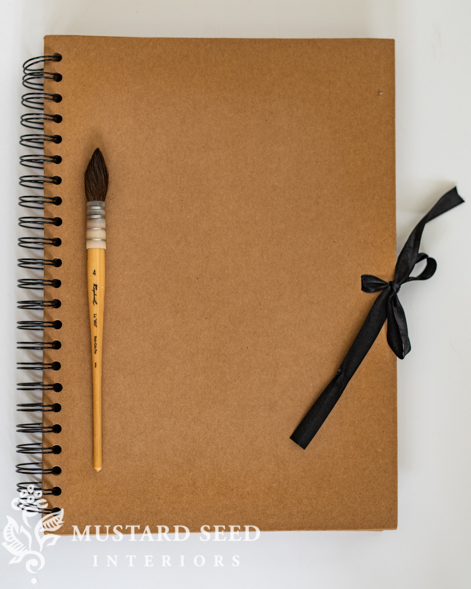kraft sketchbook | art supply haul | miss mustard seed