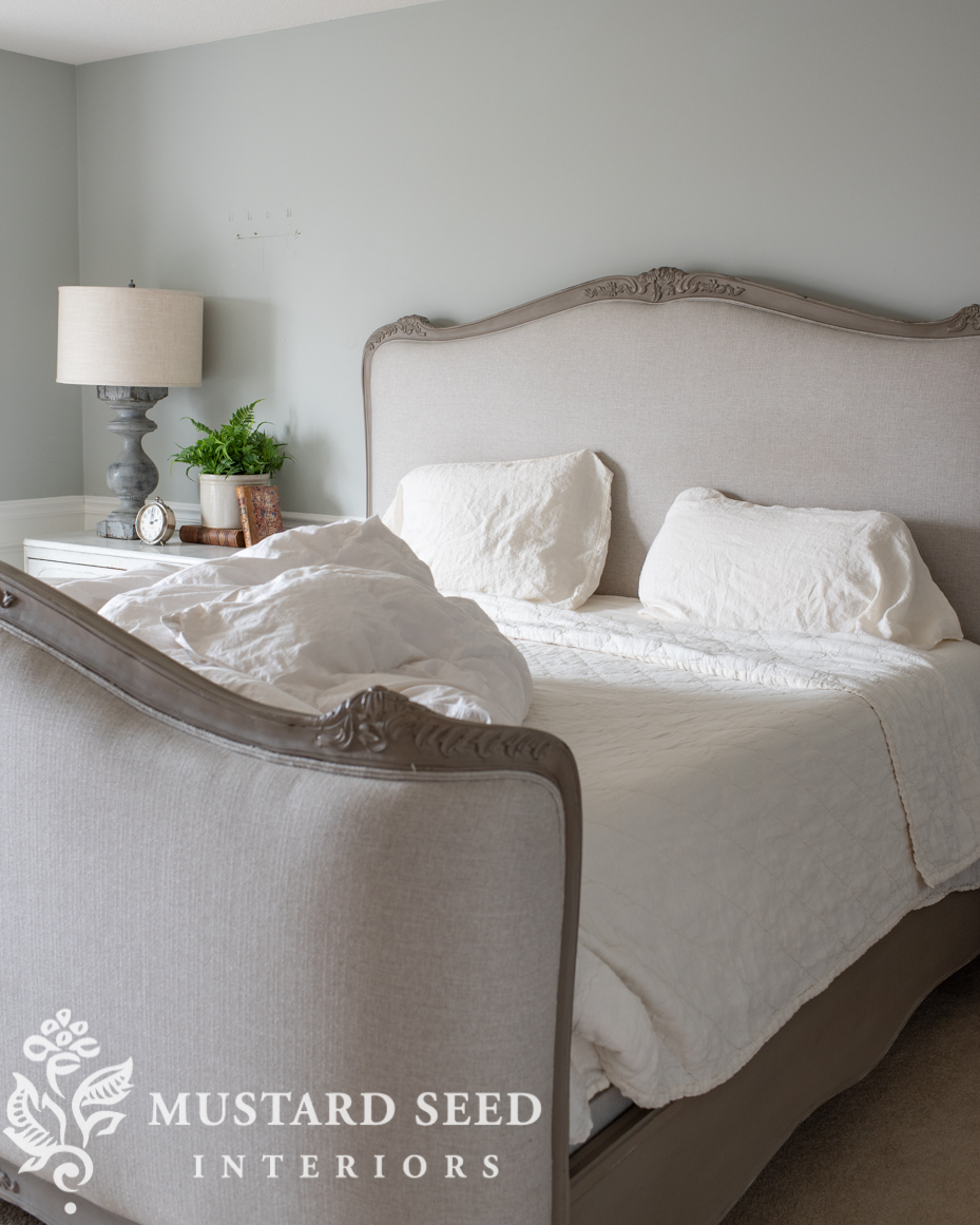 washed linen sheets from Brooklinen | miss mustard seed