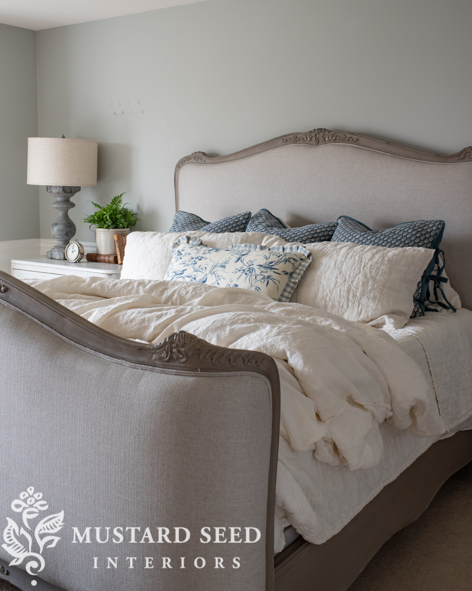 washed linen sheets from Brooklinen | miss mustard seed