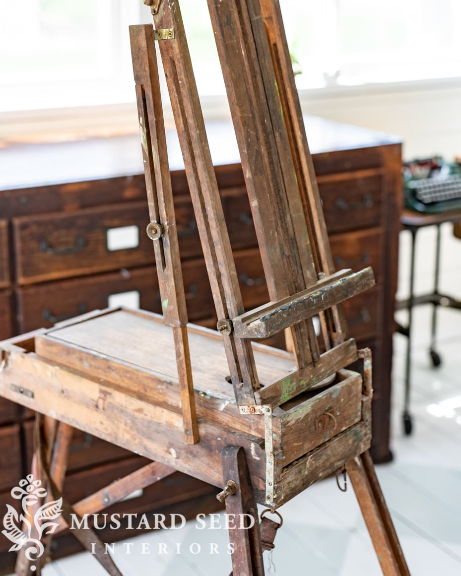 victorian box easel | miss mustard seed