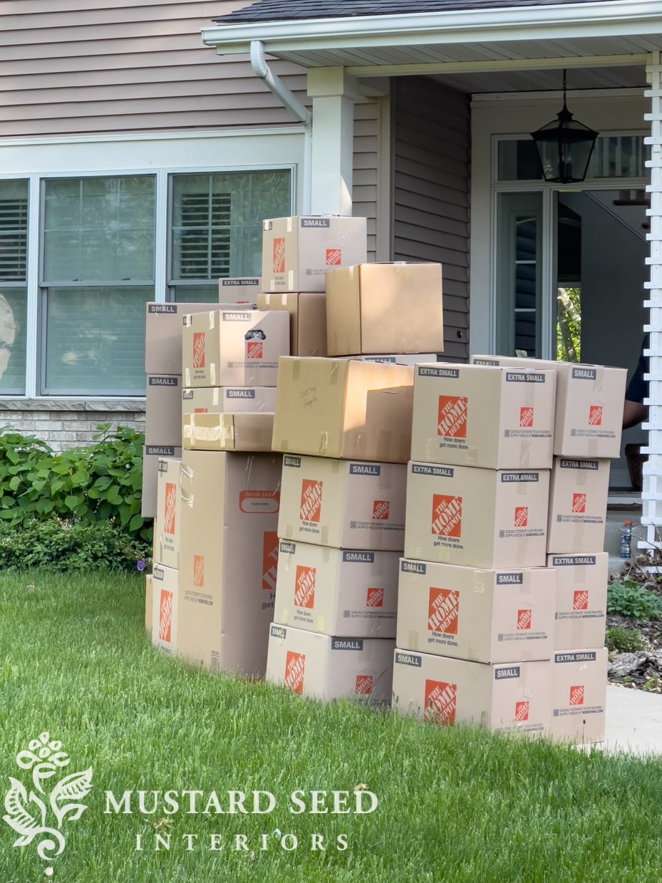 more thoughts on letting go | home organizing | miss mustard seed