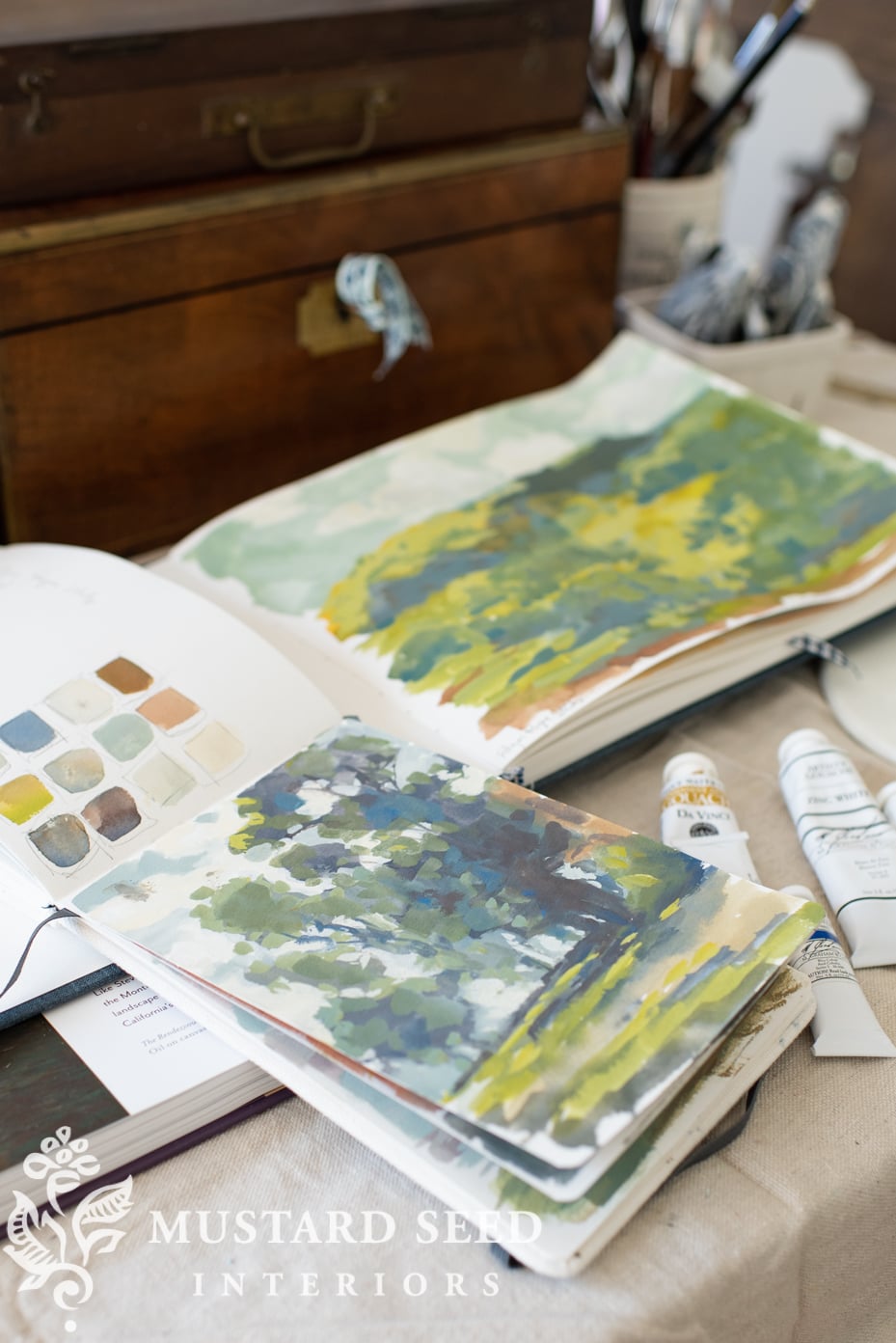 edgar payne studies | miss mustard seed
