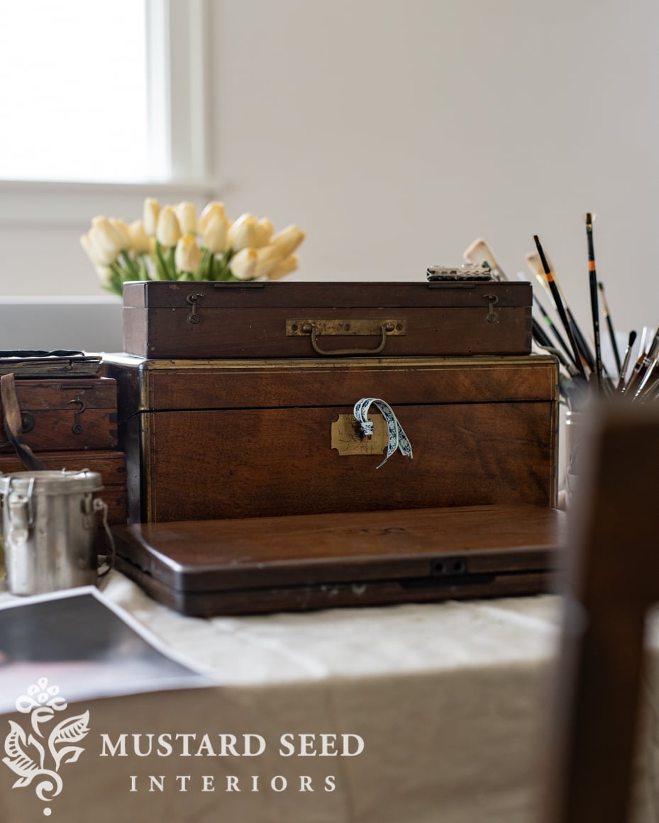 temporary art studio | miss mustard seed