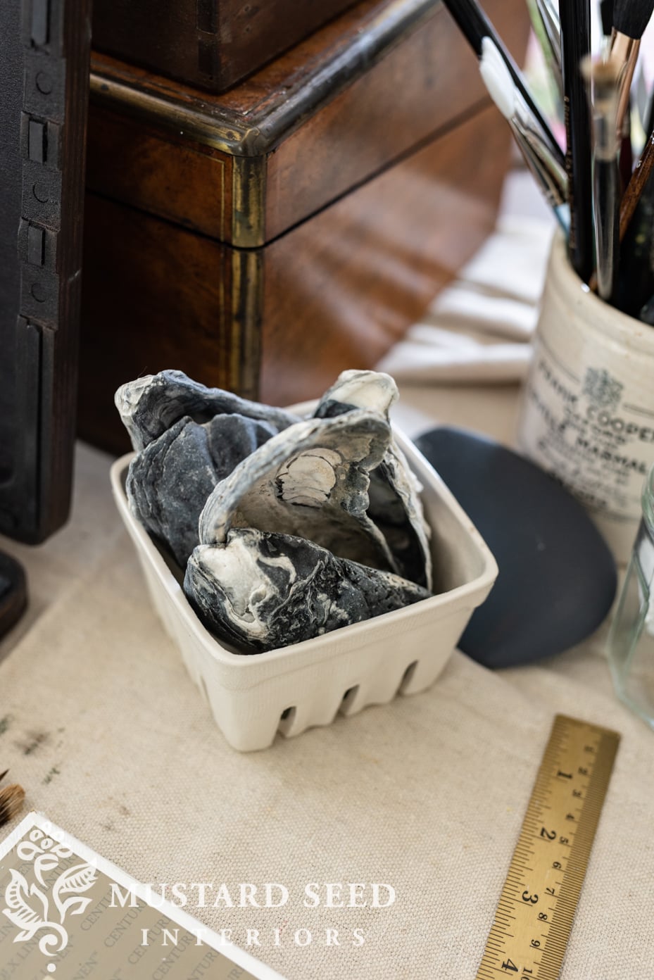 temporary art studio | miss mustard seed