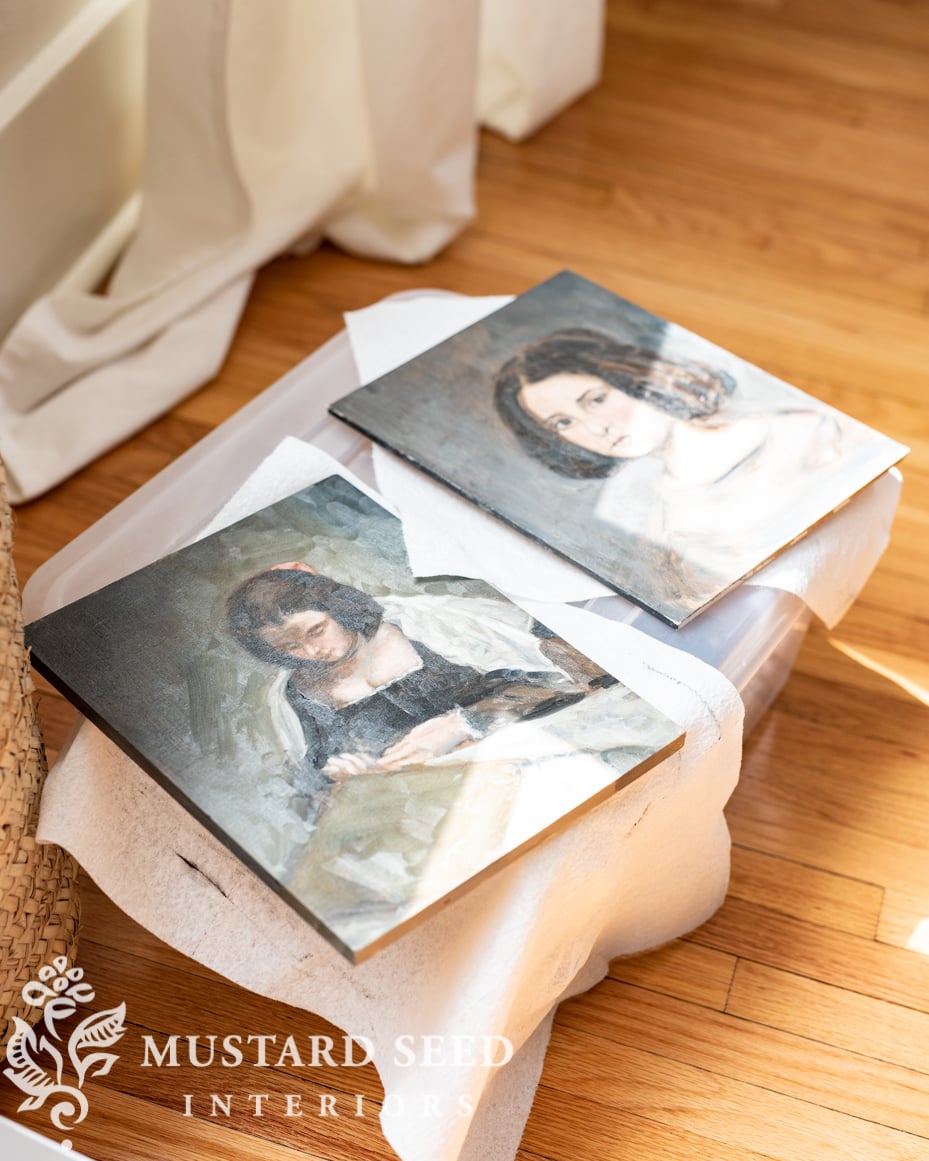 temporary art studio | miss mustard seed