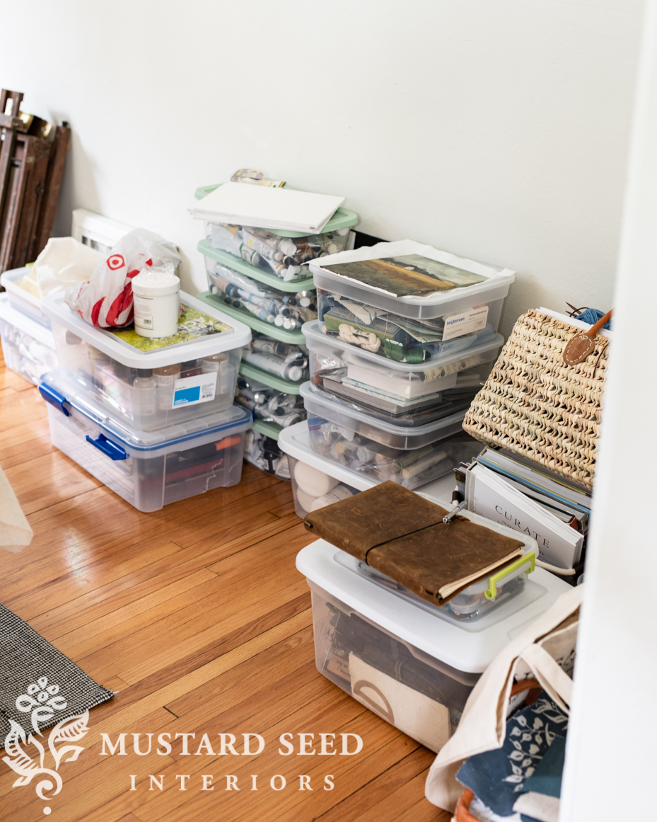 temporary art studio | miss mustard seed