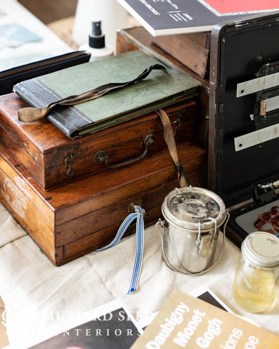 temporary art studio | miss mustard seed