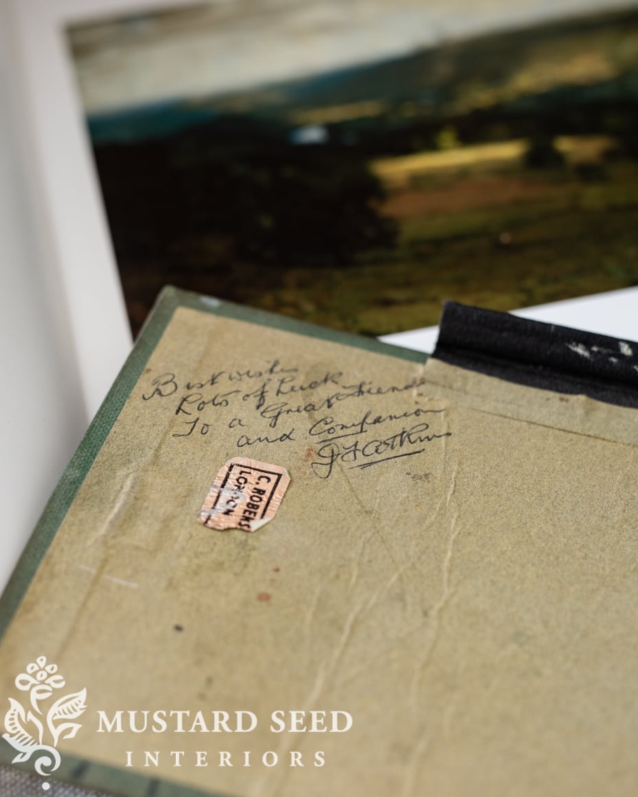 antique roberson combination sketchbook and palette | art supplies | miss mustard seed