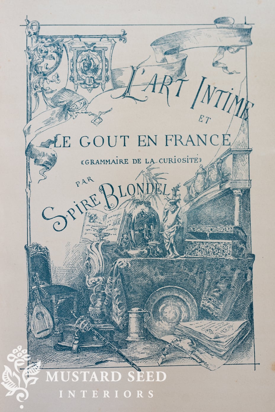 antique french design motif book | miss mustard seed