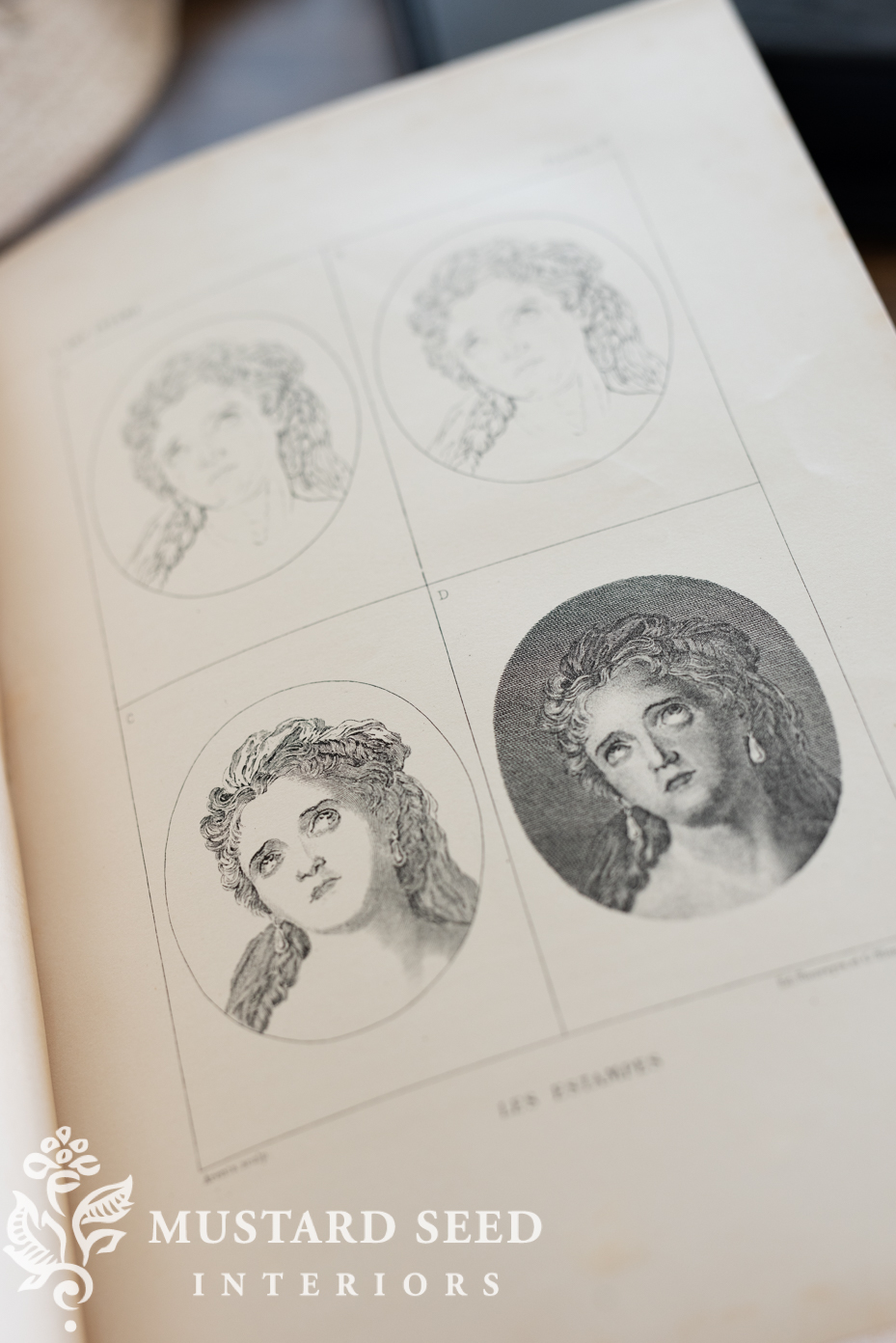 antique french design motif book | miss mustard seed