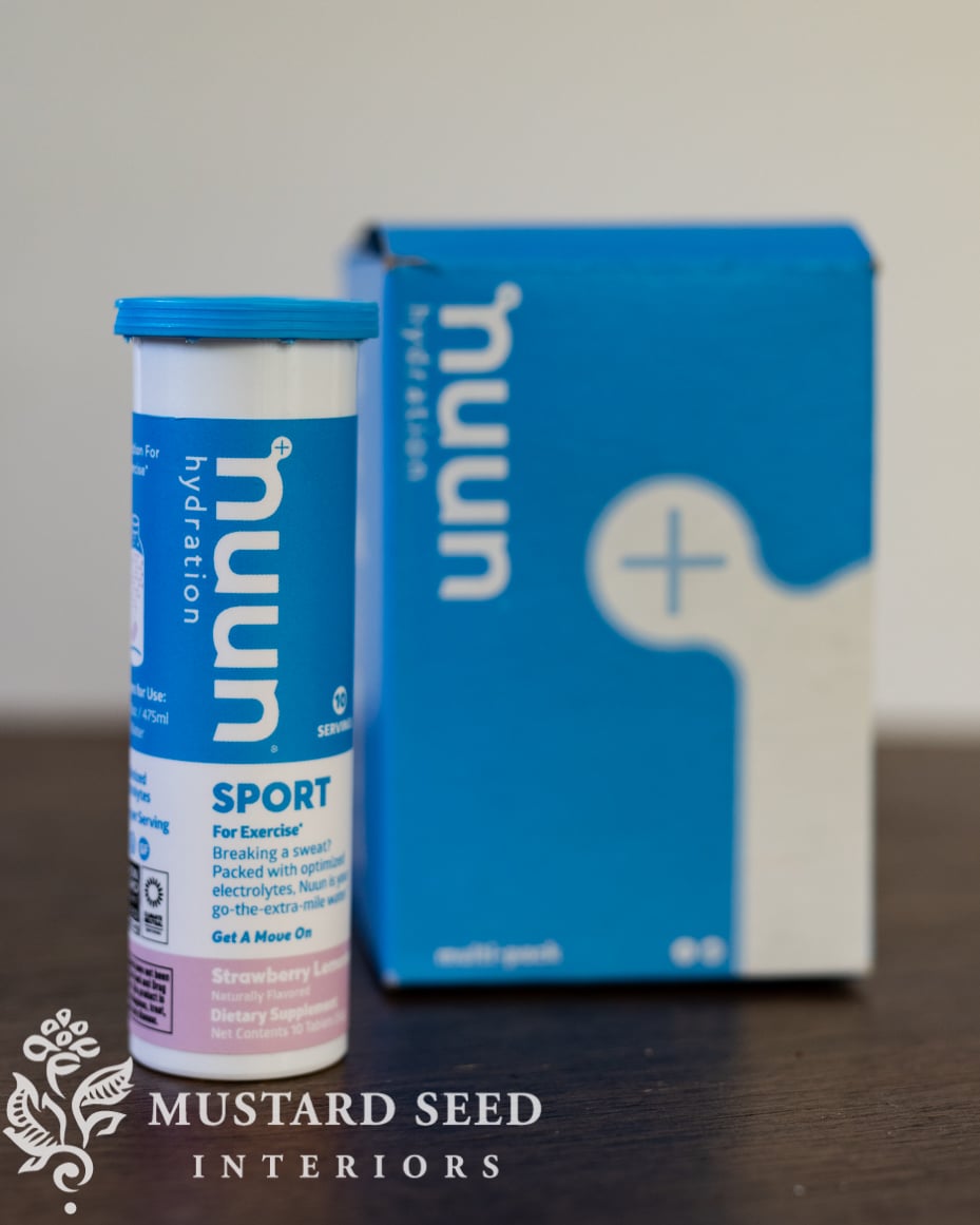 nuun strawberry lemonade electrolyte tabs | miss mustard seed