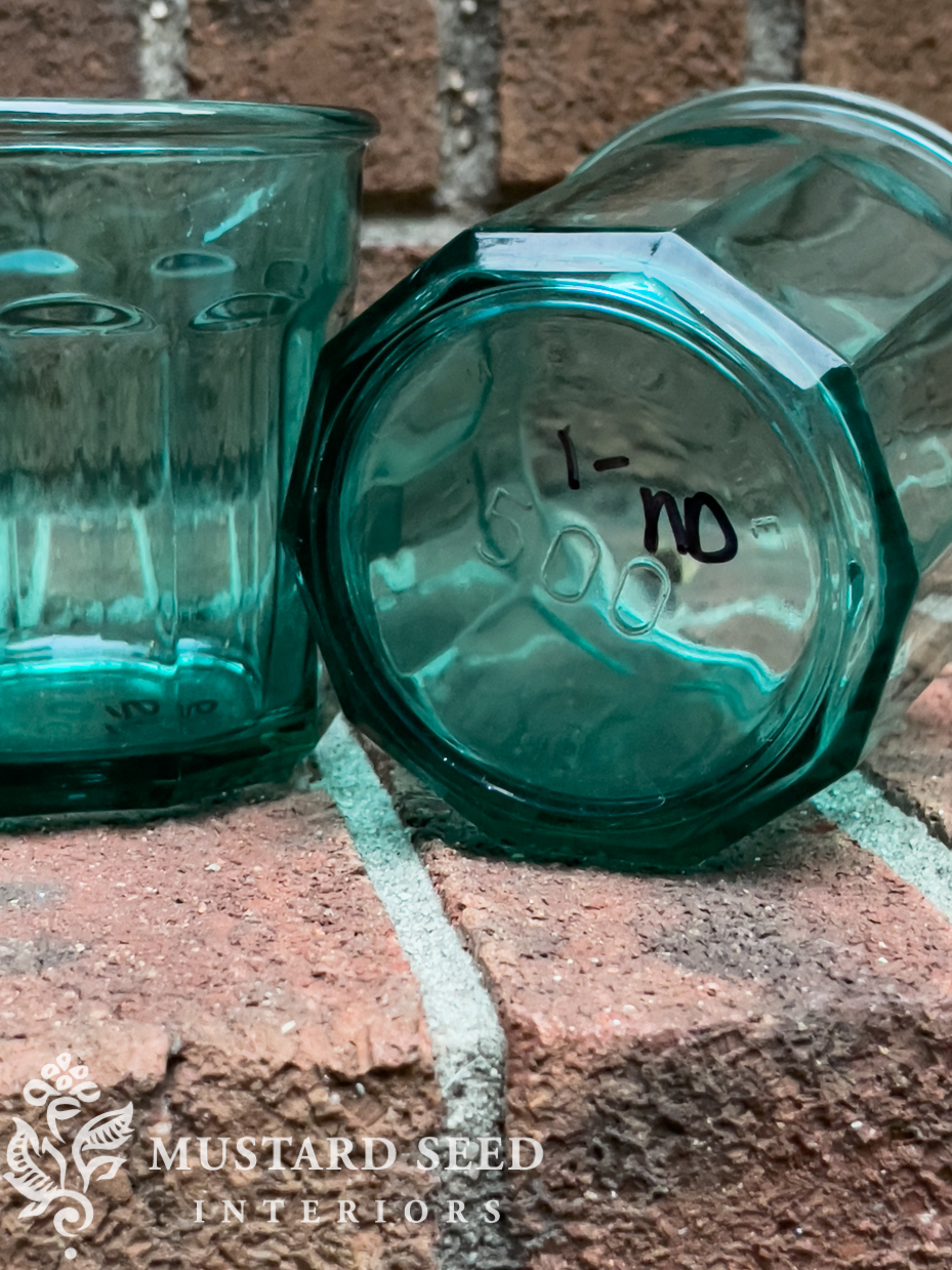 vintage green french 500 working glasses | miss mustard seed