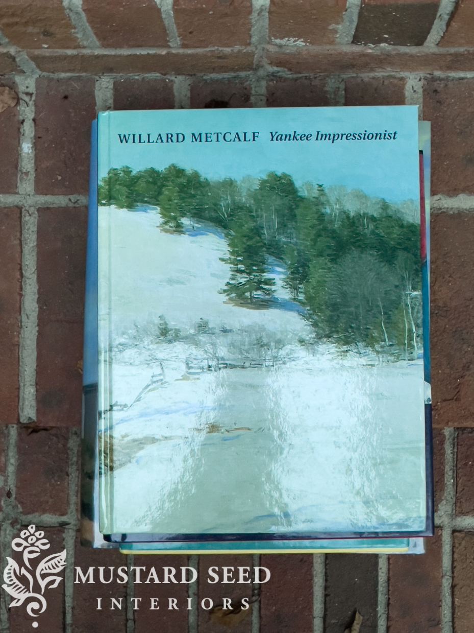 willard metcalf yankee impressionist book | miss mustard seed