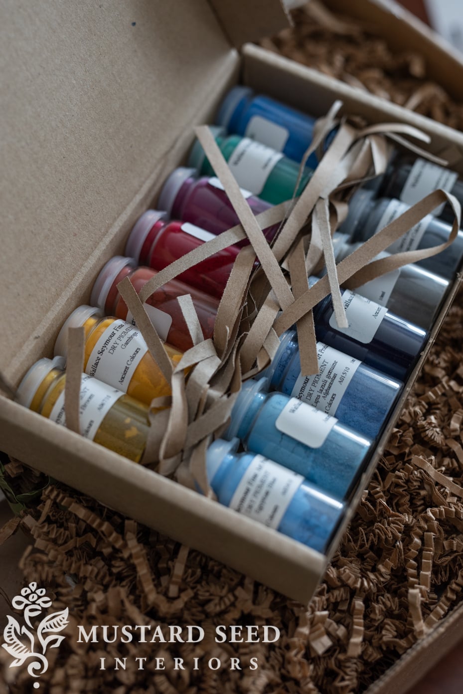 jeanne oliver | art supplies | wallace seymore | turner pigment set | miss mustard seed