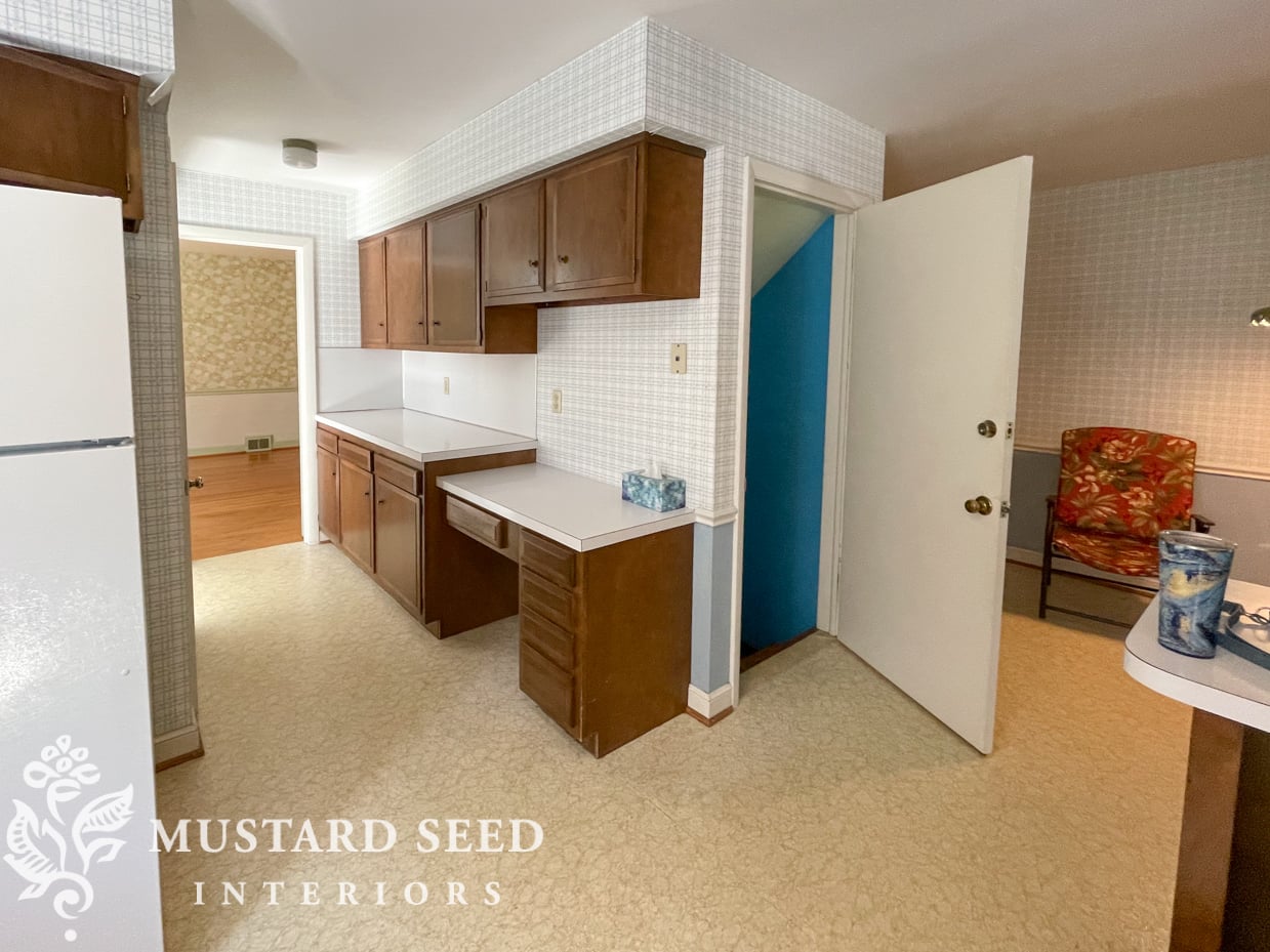 1970 rancher kitchen makeover | before | miss mustard seed