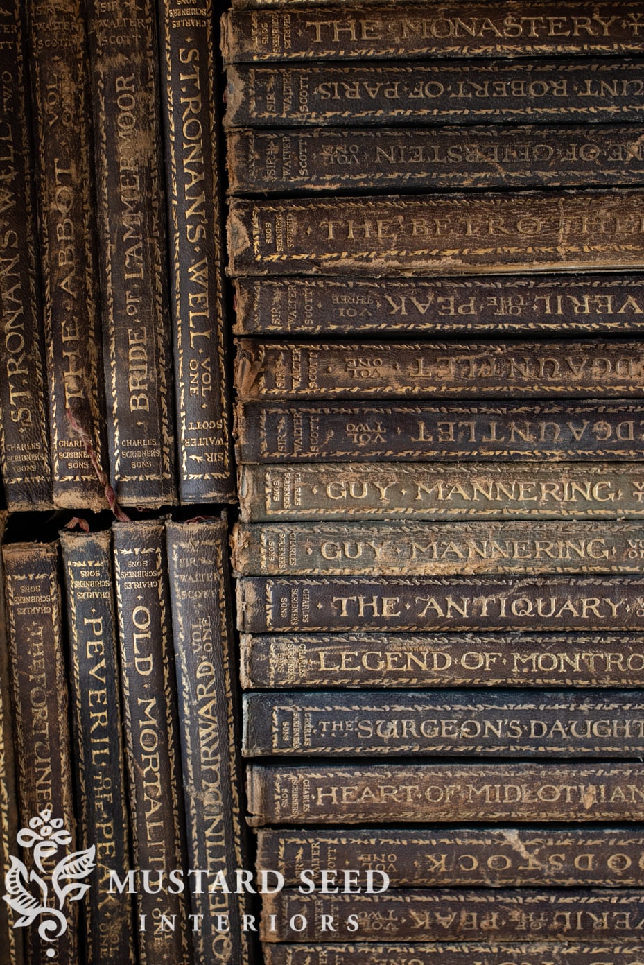 1890s Scribner's Sir Walter Scott set | miss mustard seed