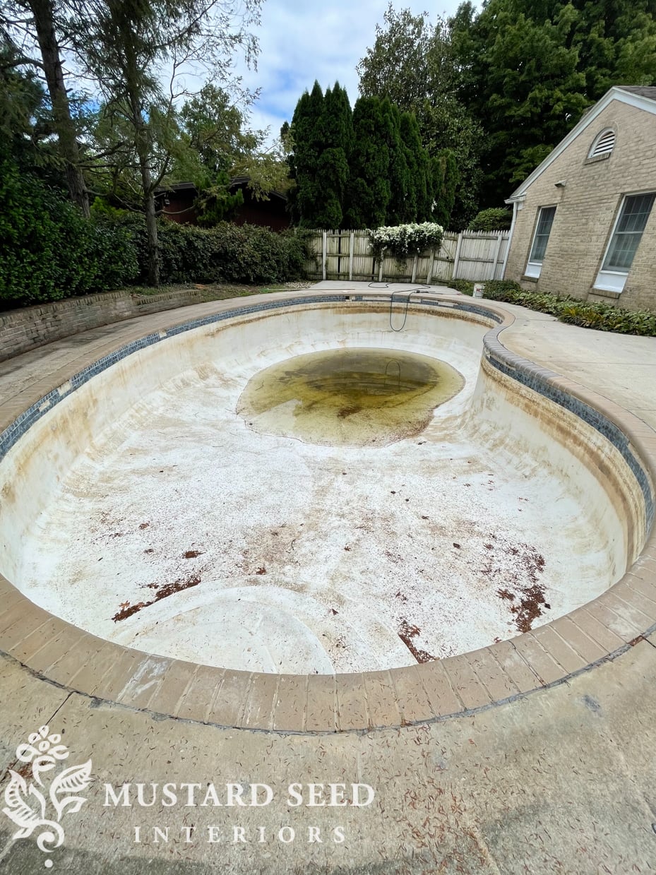 concrete pool restoration & inspiration | miss mustard seed