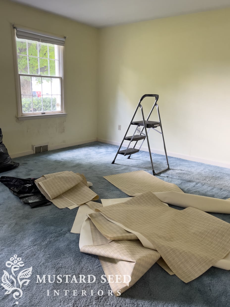 primary bedroom before | miss mustard seed