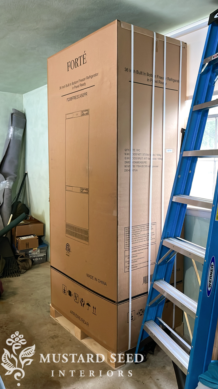 forte fridge | renovation recap | miss mustard seed