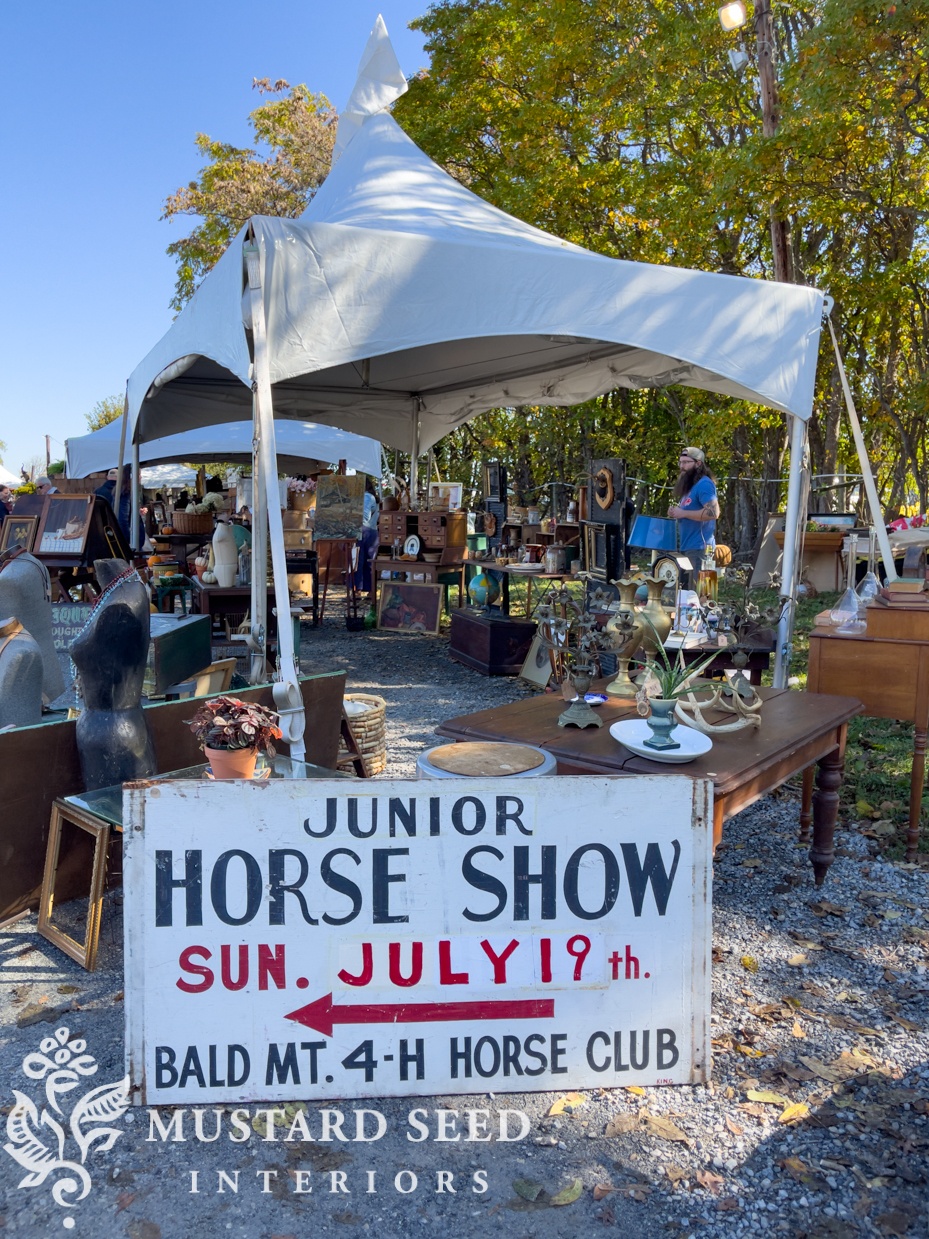 Lucketts Fall Market 2022 | miss mustard seed