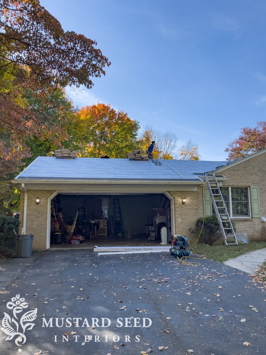 new roof installation | miss mustard seed
