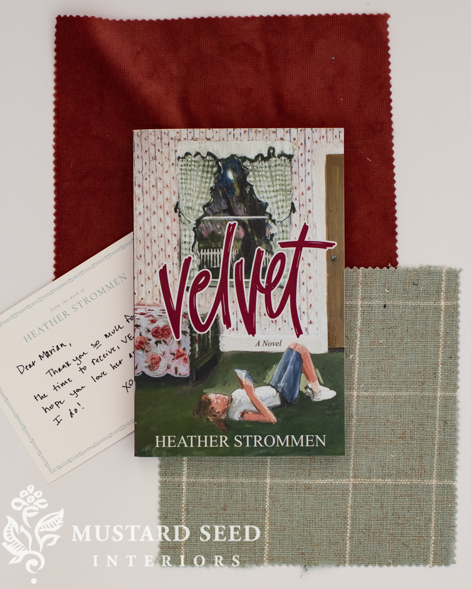 velvet by heather strommen | book reviews | miss mustard seed