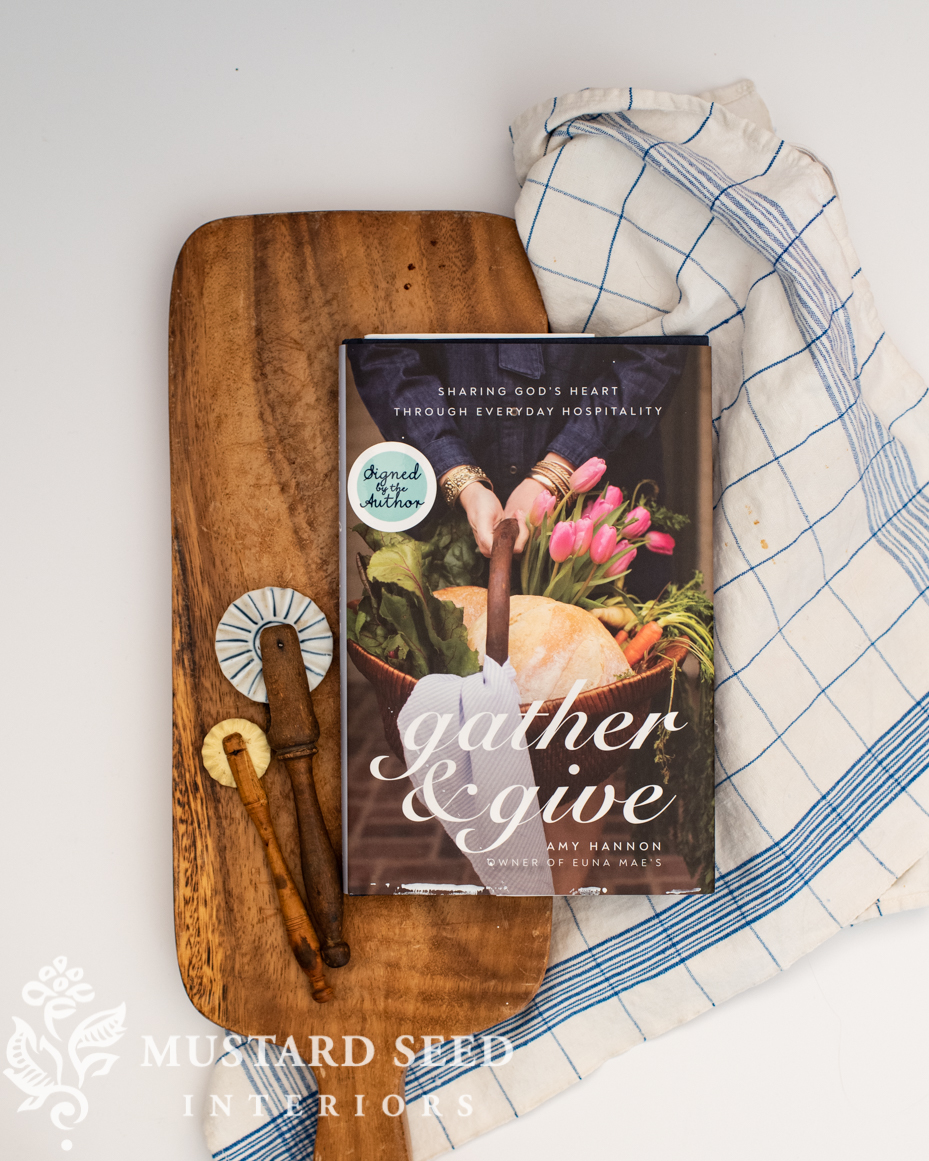 gather and give by Amy Hannon | book reviews | miss mustard seed