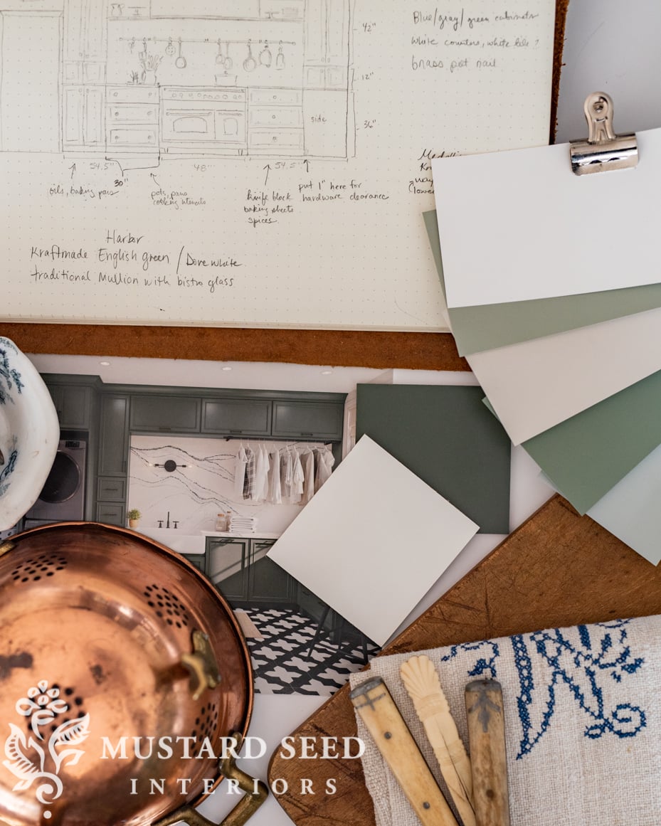 1970 kitchen makeover | kitchen cabinet selections | miss mustard seed