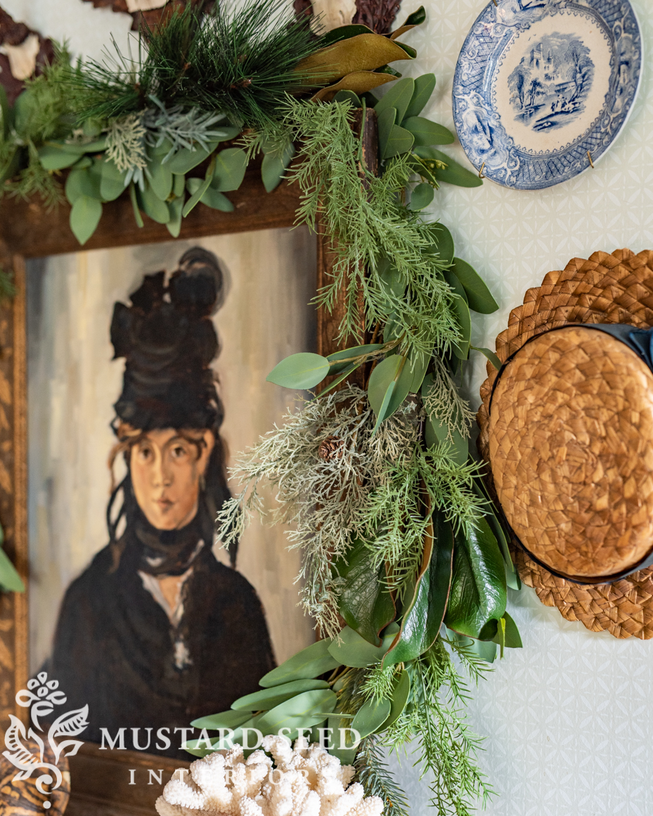 christmas decorating in the foyer 2022 | miss mustard seed