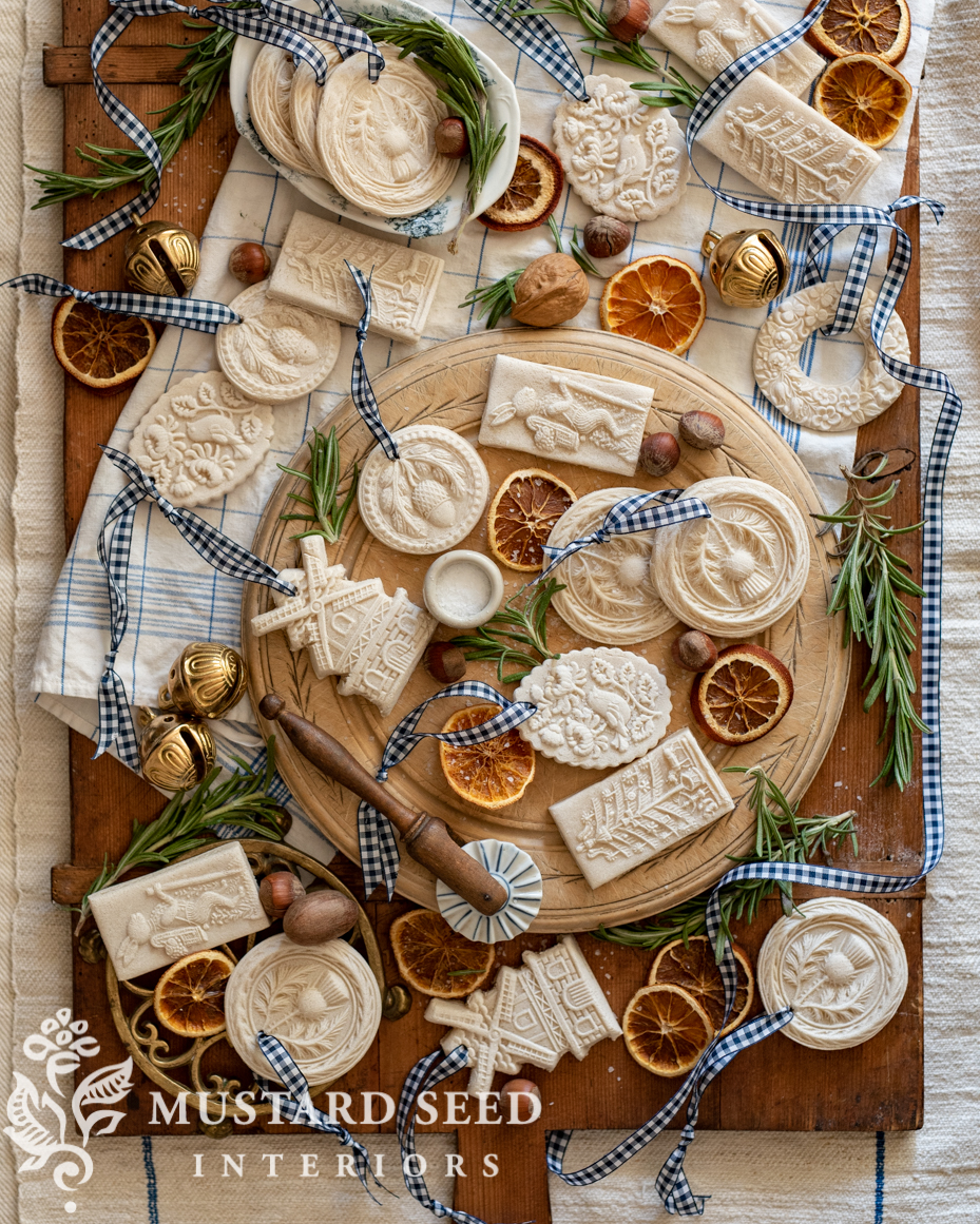 salt dough christmas ornaments | miss mustard seed