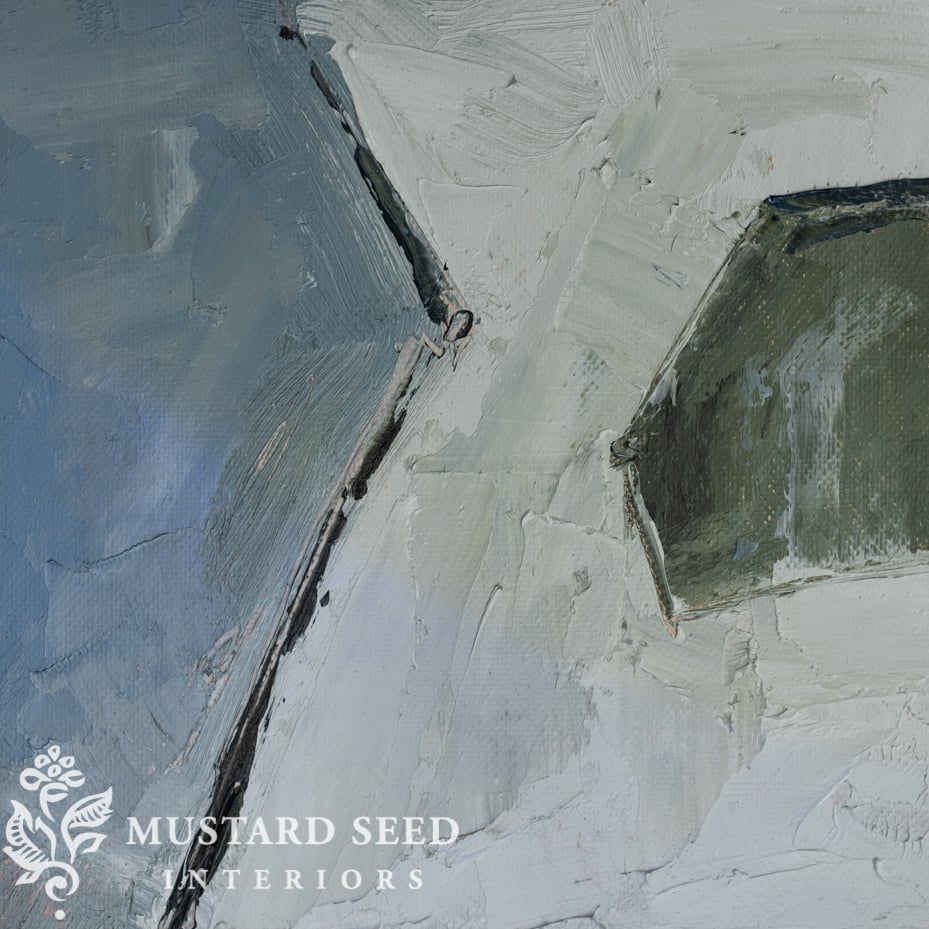 original oil painting | abstract | miss mustard seed