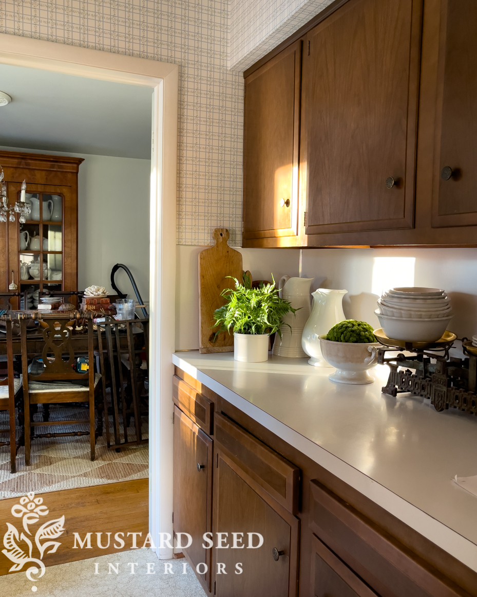 light beams in the kitchen | miss mustard seed