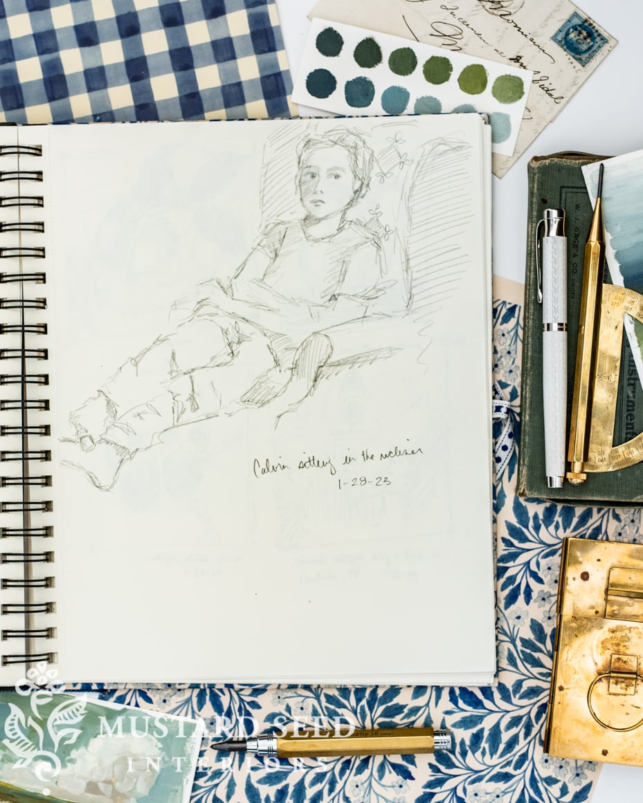 sketchbook tour | miss mustard seed