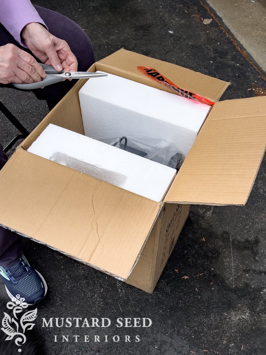 replacing old exterior light fixtures | miss mustard seed