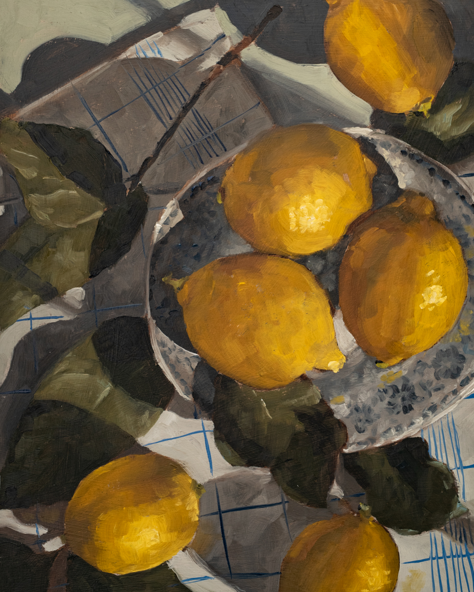 original oil painting | miss mustard seed | marian parsons
