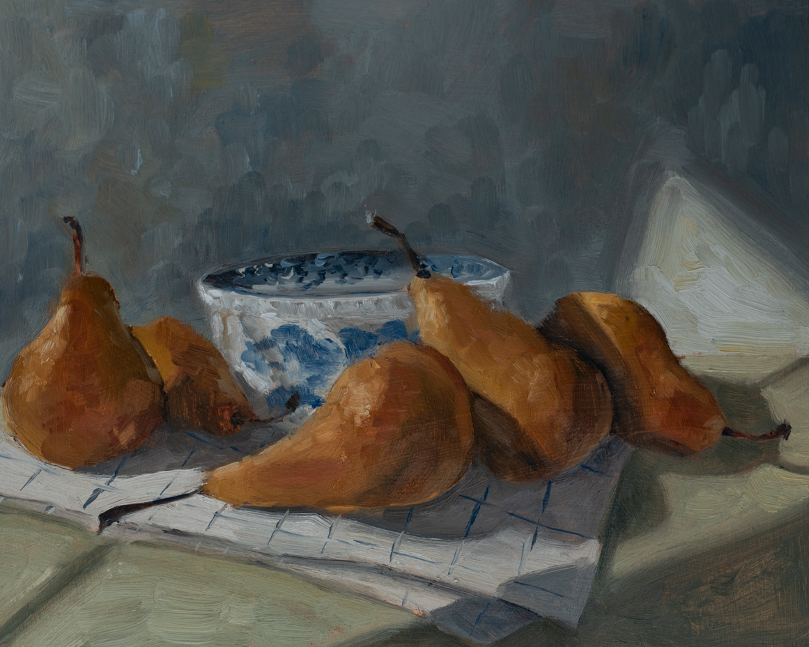original oil painting | miss mustard seed | marian parsons