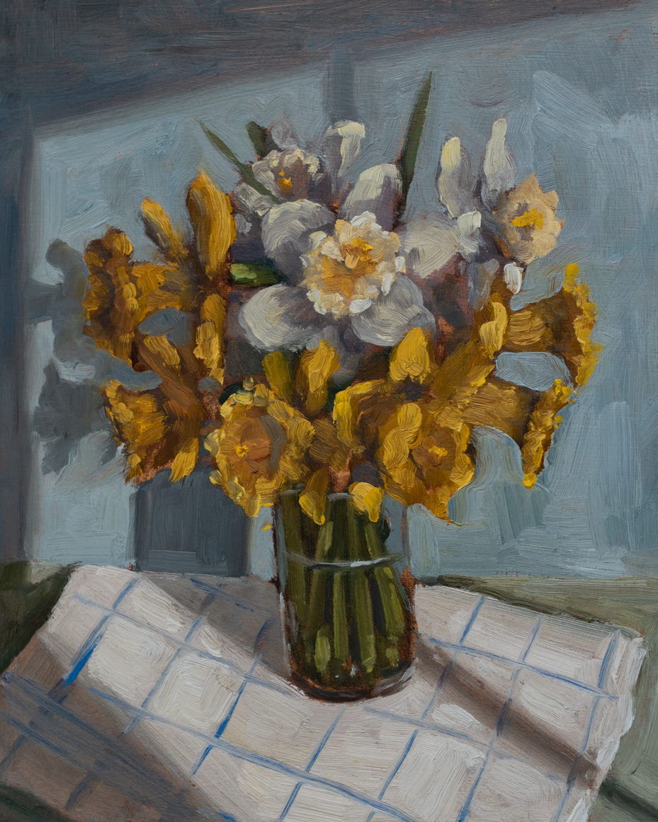 original oil painting | miss mustard seed | marian parsons